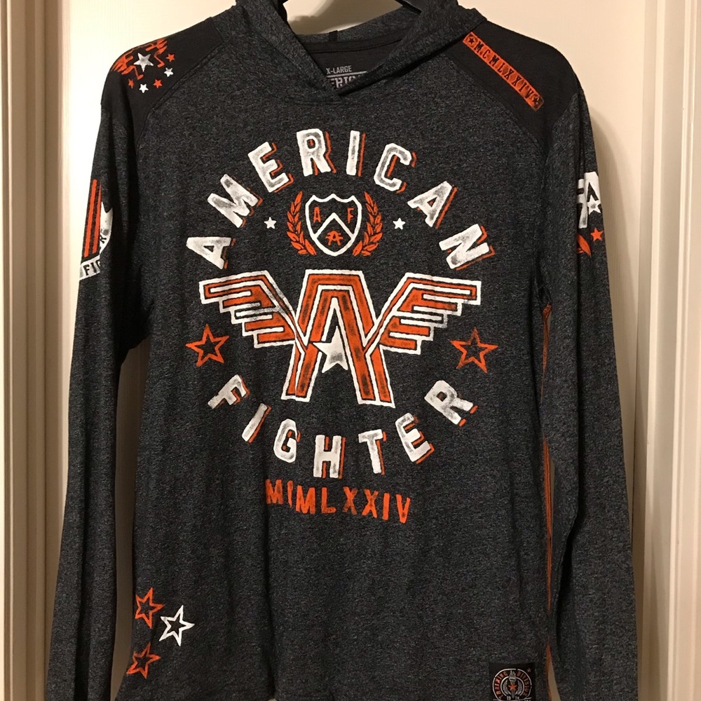 American long sleeve tee shirt szXL